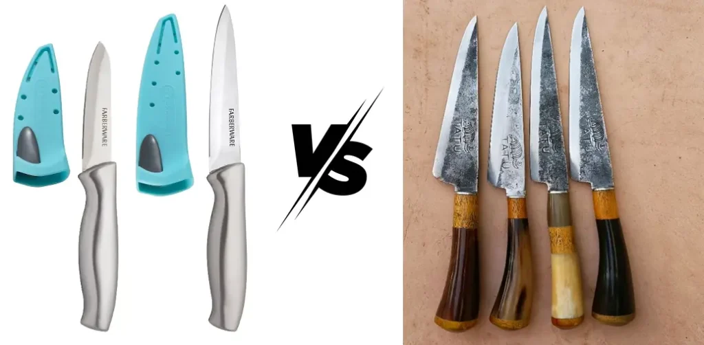Faca Artesanal vs. Faca Industrial