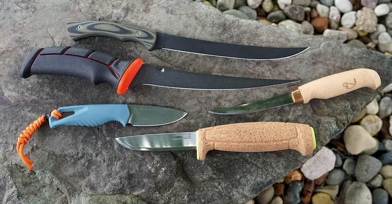 Facas de Pesca Outdoor e Sobrevivência