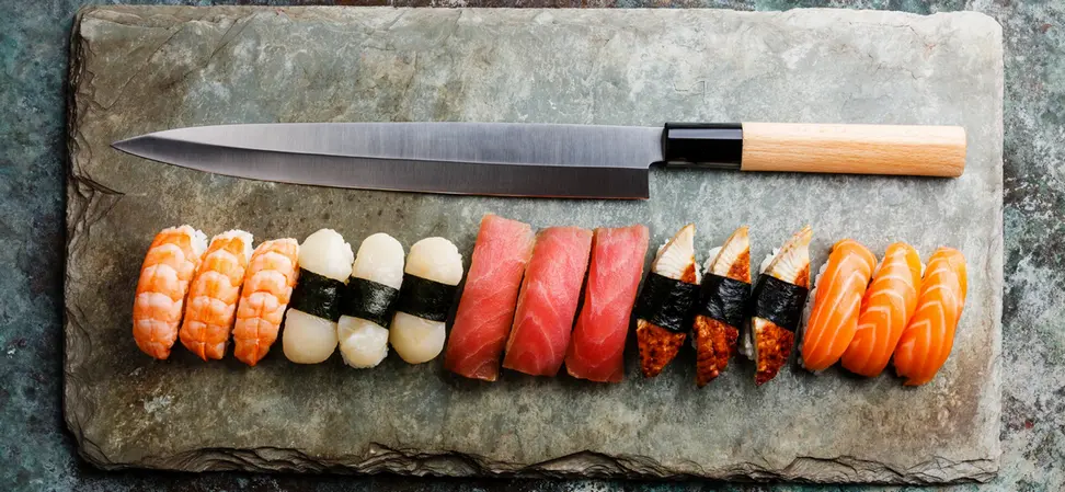 Facas para Sushi e Sashimi 